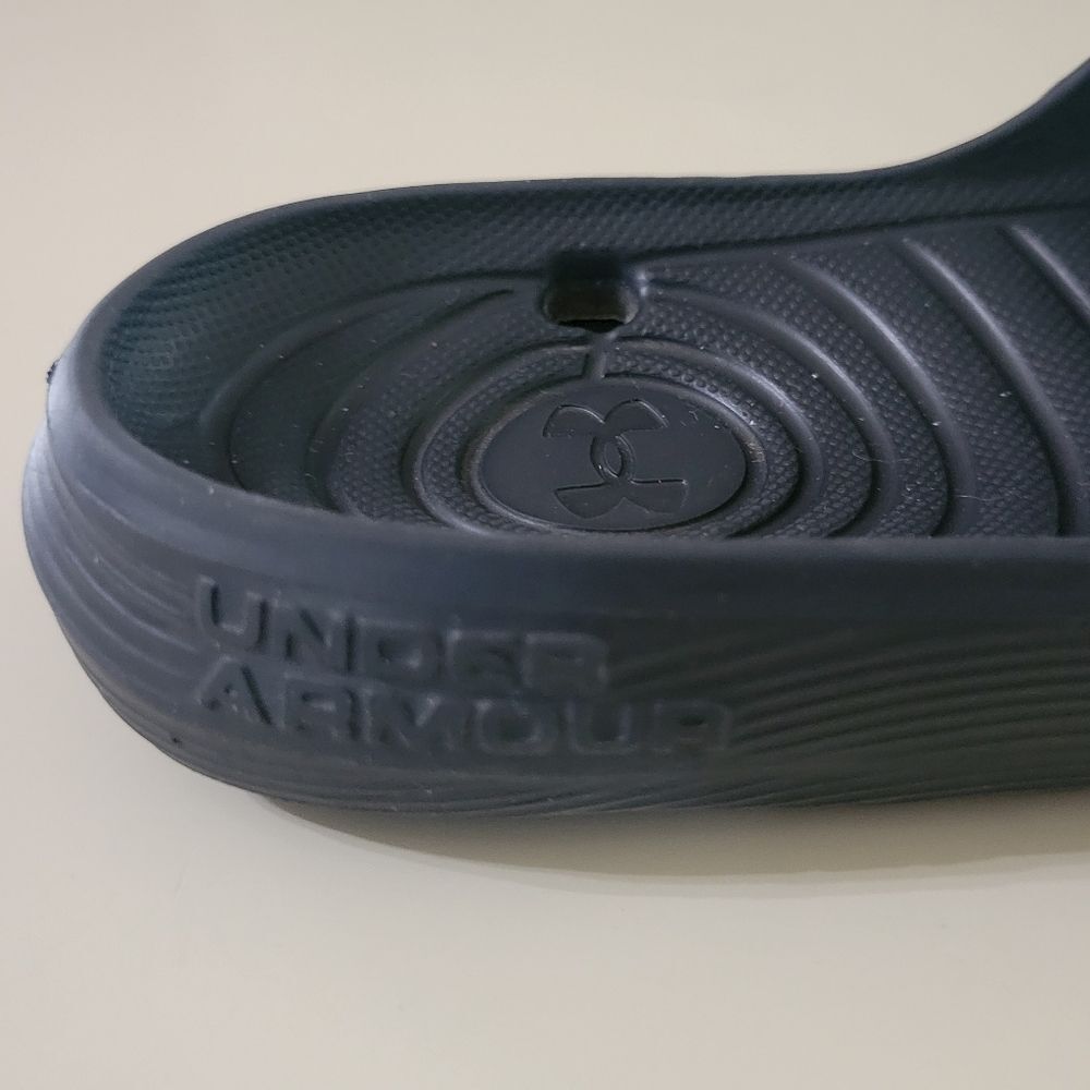 Under Armour Adult Locker IV Black Slides - Picture 8 of 13
